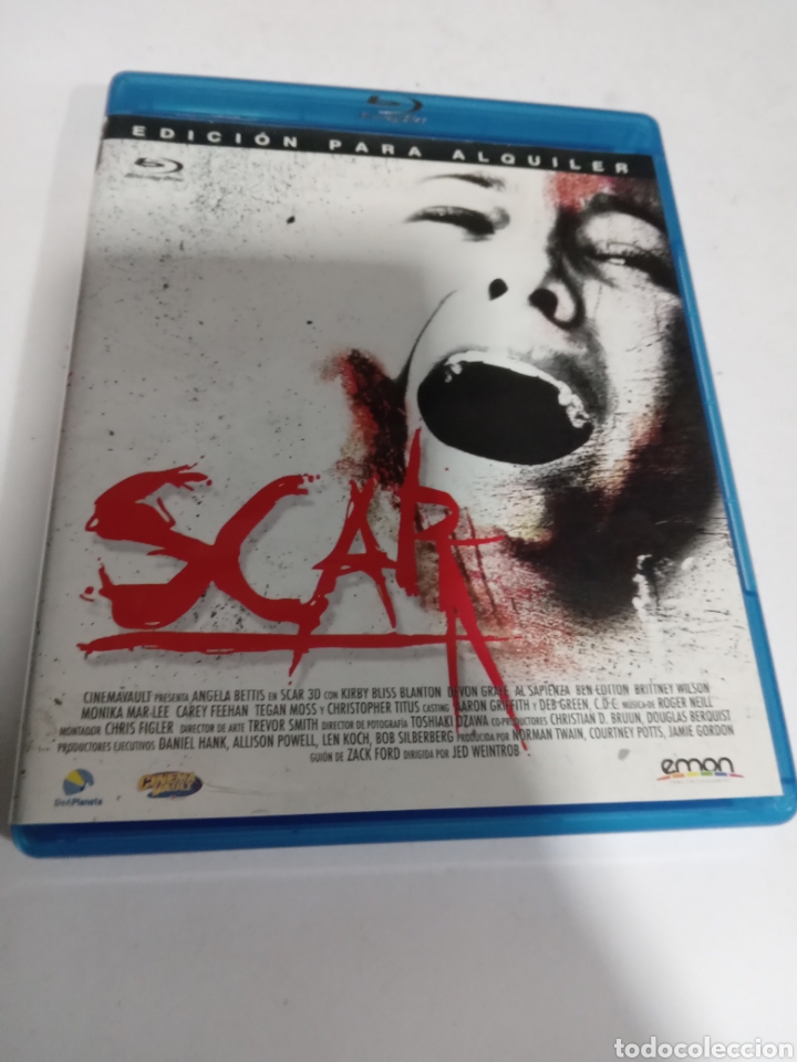 Cine: BRV3 scar - BLURAY PROCEDENCIA VIDECLUB