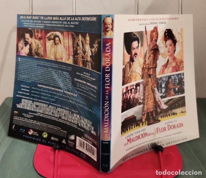 Cinema: Solo caratula Blu ray La maldicion de la flor dorada