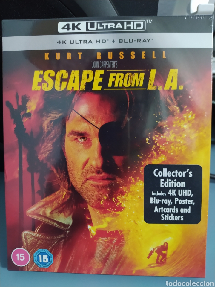 Cine: ESCAPE DE L.A. STEELBOOK EDICION COLECCIONISTA