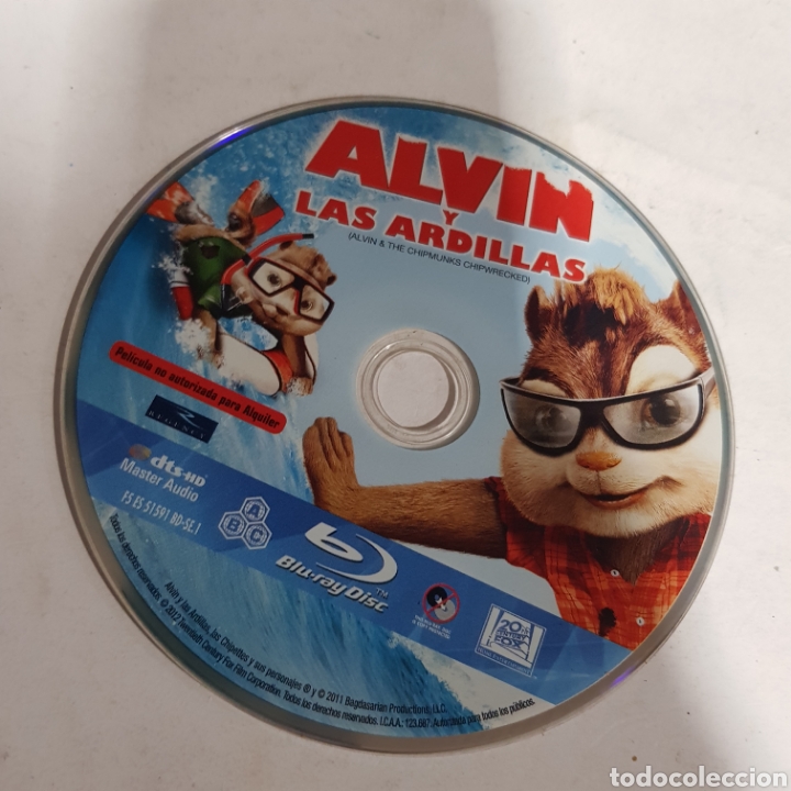 Cinema: SB 144 Alvin y las ardillas -SOLO DISCO BLURAY
