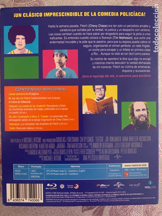 Cine: Fletch, el camaleon. BLURAY - Foto 2