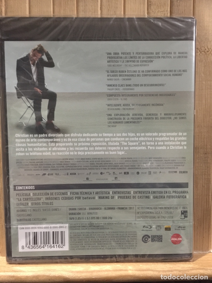 Cine: The Square BLURAY - Precintado - - Foto 2