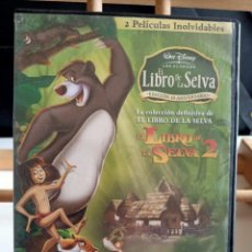 Cine: DVD EL LIBRO DE LA SELVA EDICION 40 ANIVERSARIO + EL LIBRO DE LA SELVA 2 - 3 DISCOS DISNEY. Lote 335088313