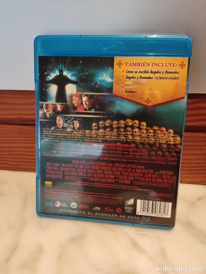 Cine: Blu-ray &aacute;ngeles y demonios versi&oacute;n cine y versi&oacute;n extendida Tom hanks - Foto 2