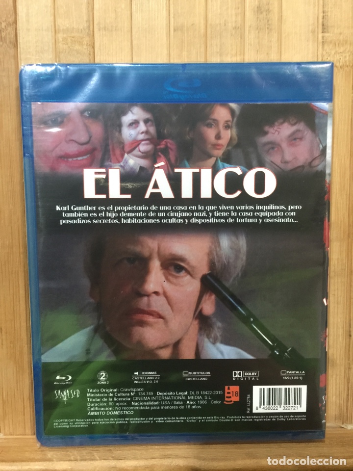 Cine: El Atico BLURAY - Precintado - - Foto 2