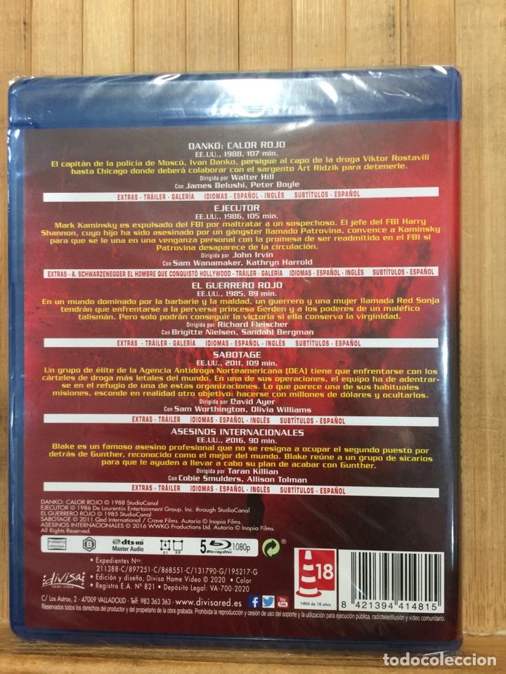 Cine: Schwarzenegger ( Pack ) BLURAY - Precintado - - Foto 2