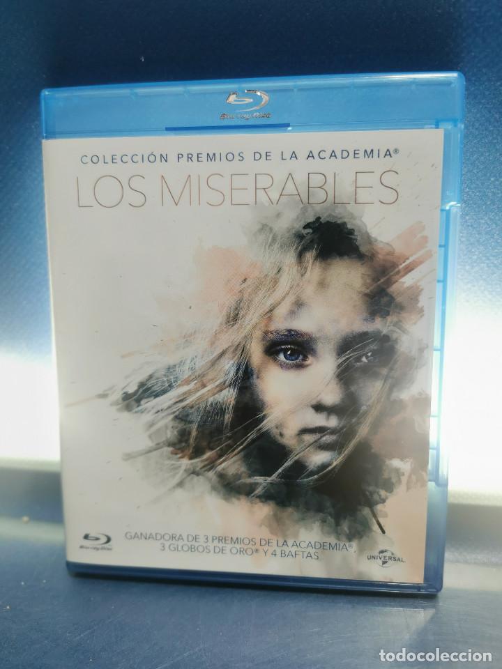 Cine: LOS MISERABLES.CON EXTRAS. BLU-RAY DISC- BLU-RAY buen estado