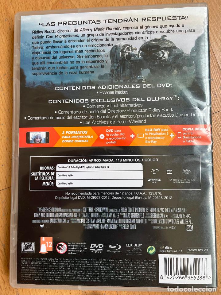 Cine: PROMETHEUS, Blu Ray + dvd - Foto 2