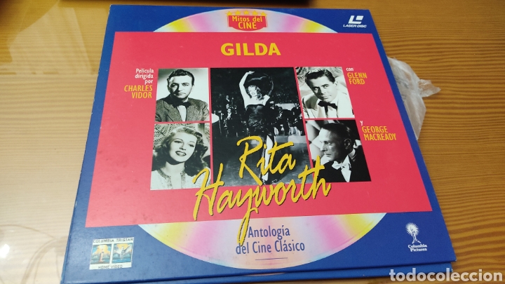 Cine: Pelicula Laser Disc &rdquo; La Gilda &rdquo; ,atencion no es Blu ray ,es Laser disc