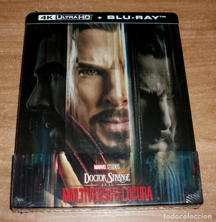 Cine: DOCTOR STRANGE EN EL MULTIVERSO DE LA LOCURA NUEVO 4K UHD+BLU-RAY STEELBOOK A-B-C
