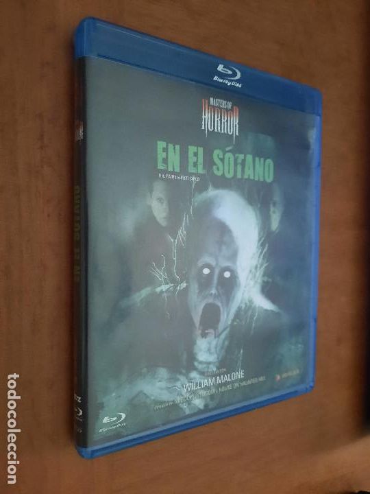 Kino: EN EL S&Oacute;TANO. MASTERS OF HORROR. BLU RAY. BUEN ESTADO