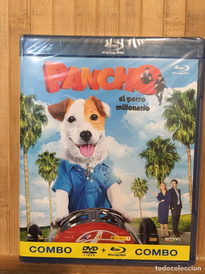 Cine: Pancho el perro Millonario ( BLURAY + DVD ) - Precintado -