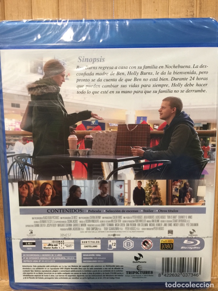 Cine: El Regreso de Ben ( BLU-RAY ) - Precintado - - Foto 2