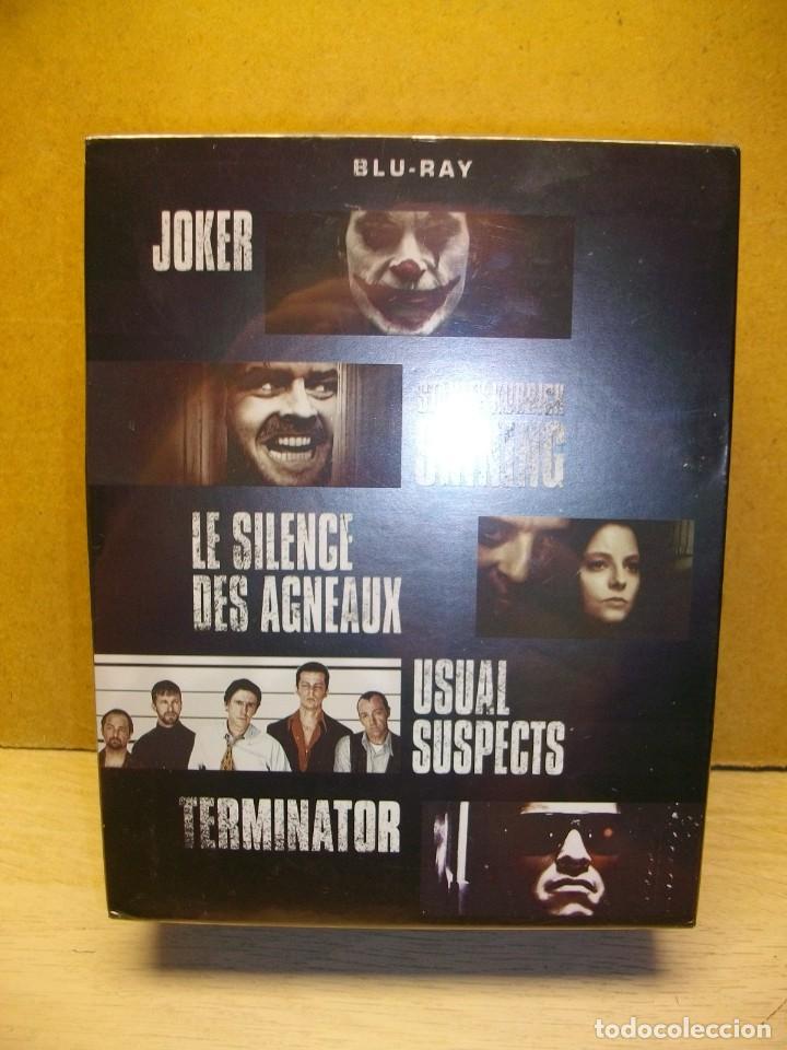Cine: Joker + Shining + Le Silence des agneaux + Usual Suspects + Terminator [Francia] Blu-ray NEW
