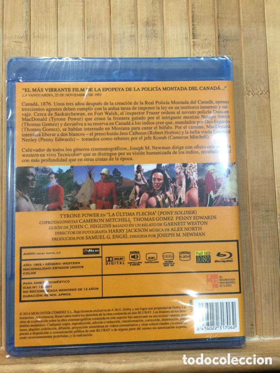 Cine: La &Uacute;ltima Flecha BLURAY - Precintado - - Foto 2