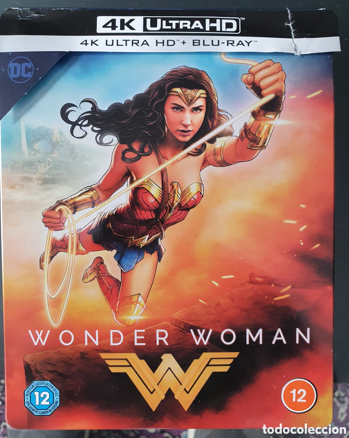 wonder woman steelbook 4k uhd + bluray - Compra venta en todocoleccion