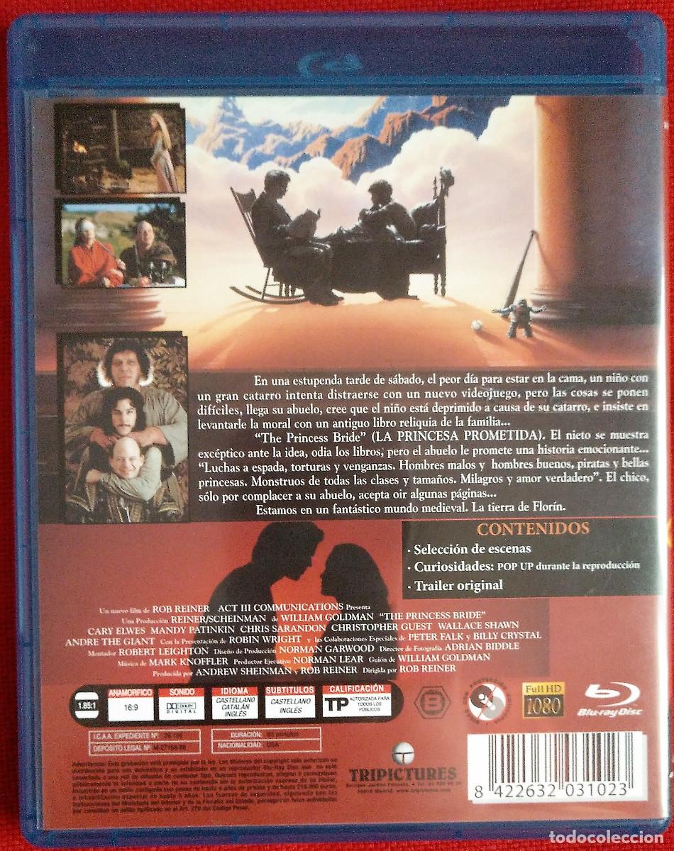 Cine: La princesa prometida. Blu-ray. - Foto 2