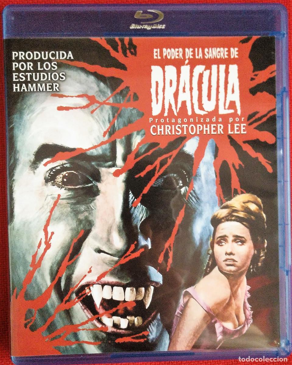Cine: El poder de la sangre de Dr&aacute;cula. Blu-ray.