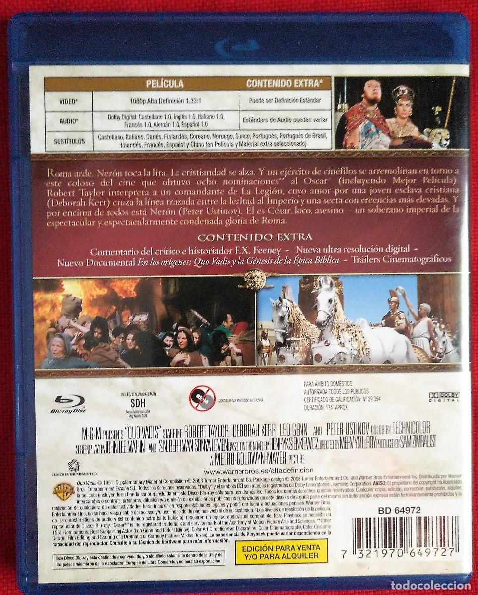 Cine: Quo Vadis. Blu-ray. - Foto 2