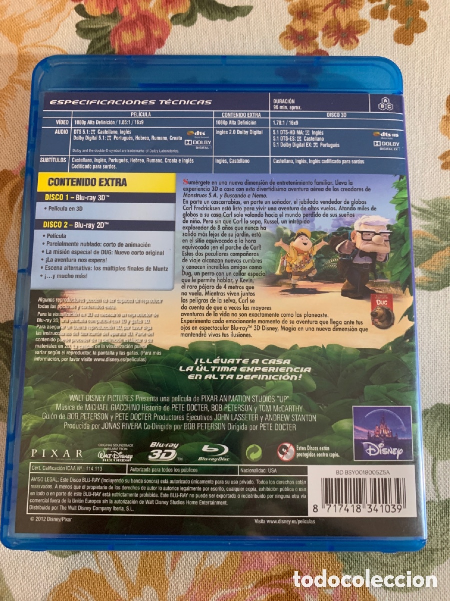 Cine: Pack 3D Combo: incluye Blu-Ray + Blu-Ray 3D UP. - Foto 2