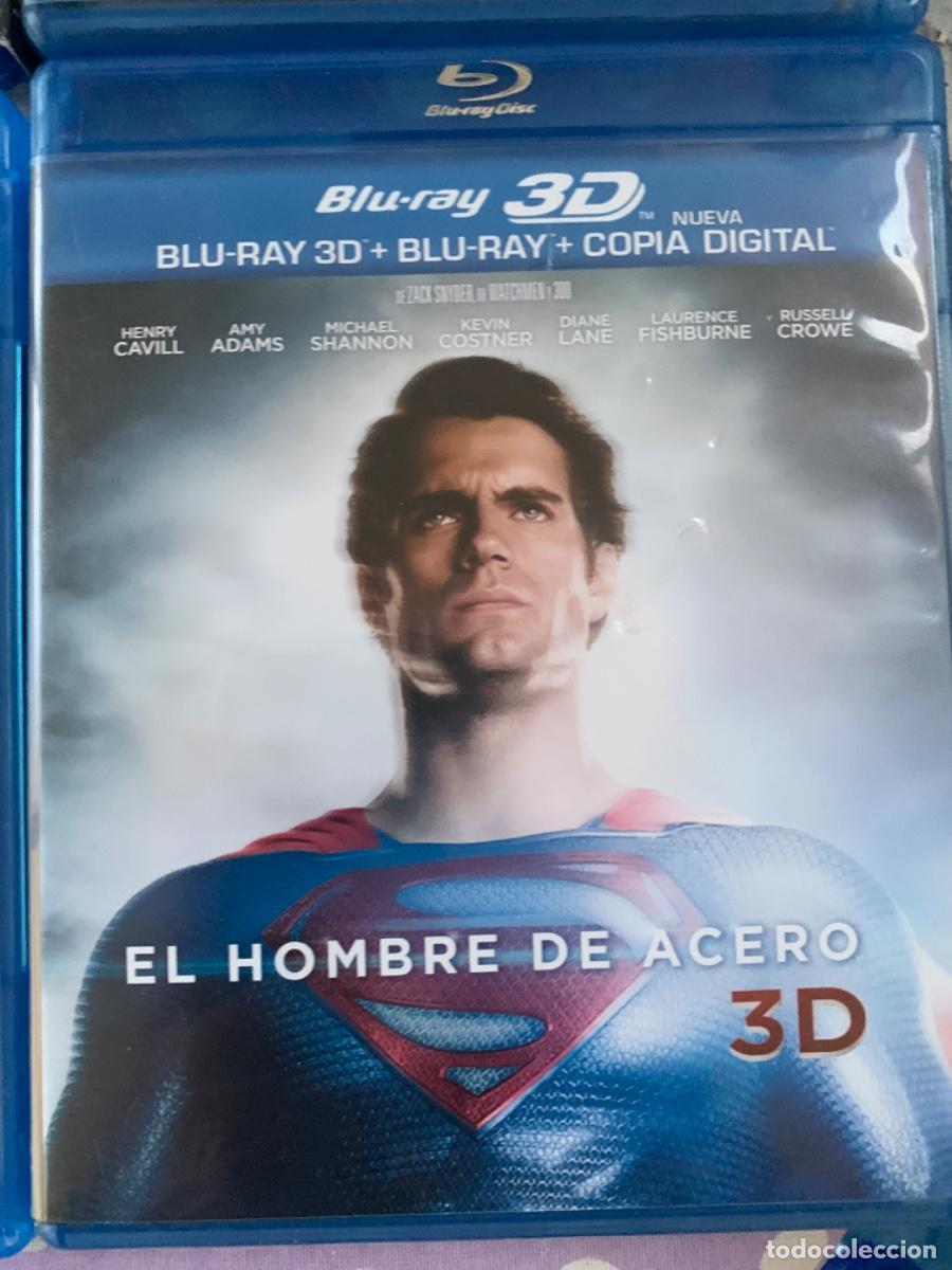 Kino: El hombre de acero 3D (BR 3D+BR+ Copia digital)