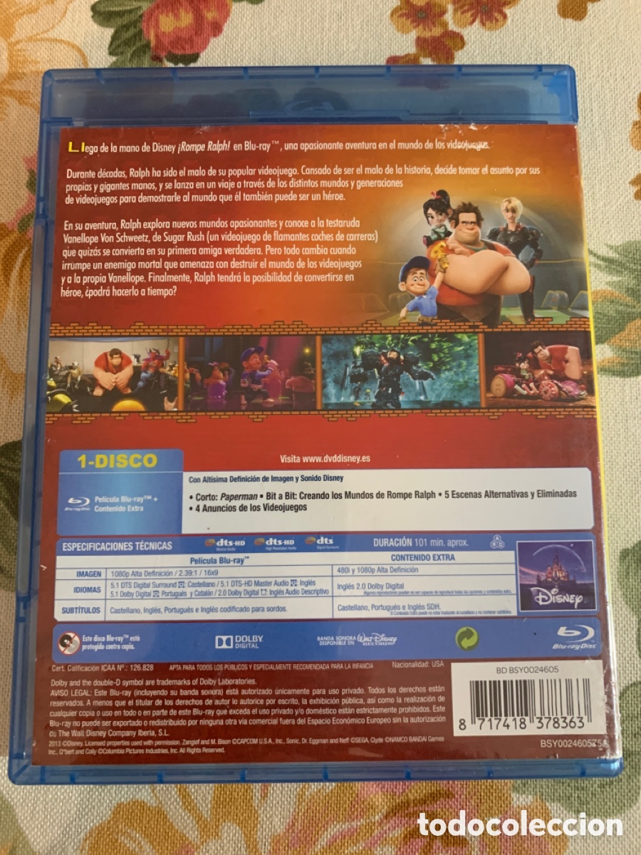 Cine: Blu-Ray &iexcl;Rompe Ralph! - Foto 2