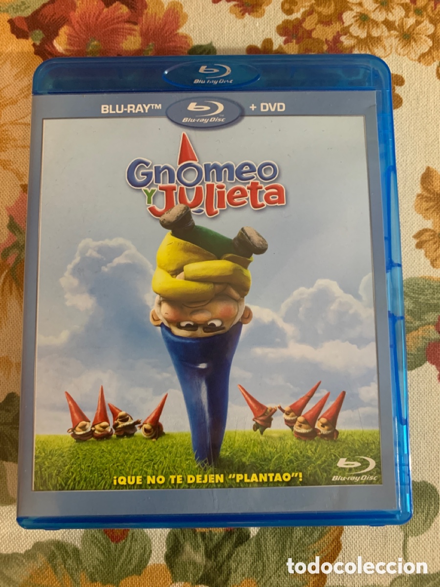 Cine: Blu-Ray + DVD Gnomeo y Julieta.