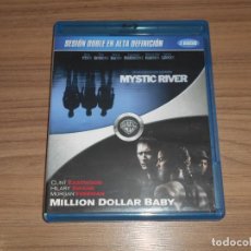 Cine: MYSTIC RIVER + MILLION DOLLAR BABY EDICION ESPECIAL 2 BLU-RAY DISC COMO NUEVO. Lote 365899536