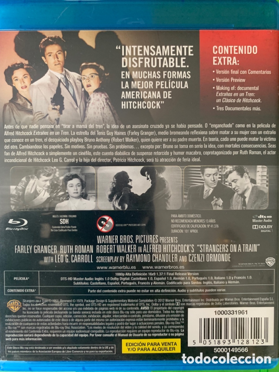 Cine: Extra&ntilde;os en un tren - Foto 2