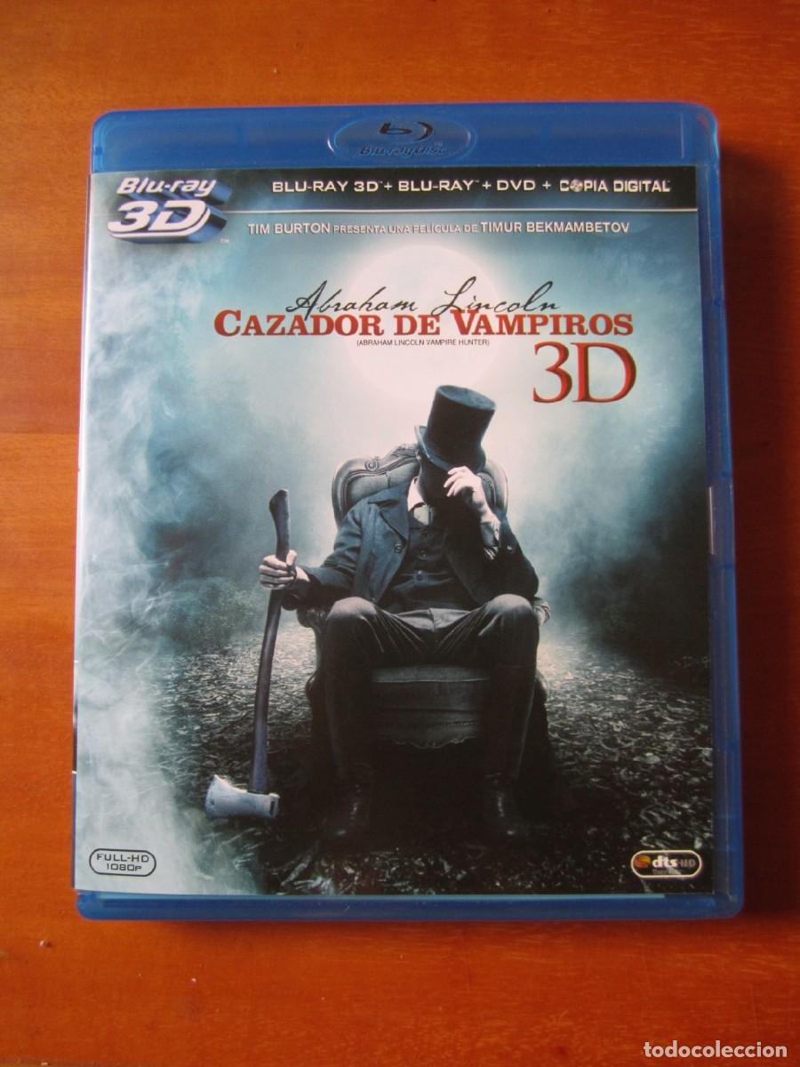 Cin&eacute;ma: Abraham Lincoln Cazador de Vampiros (DVD, BD Blu-Ray 2D y BD Blu-Ray 3D)