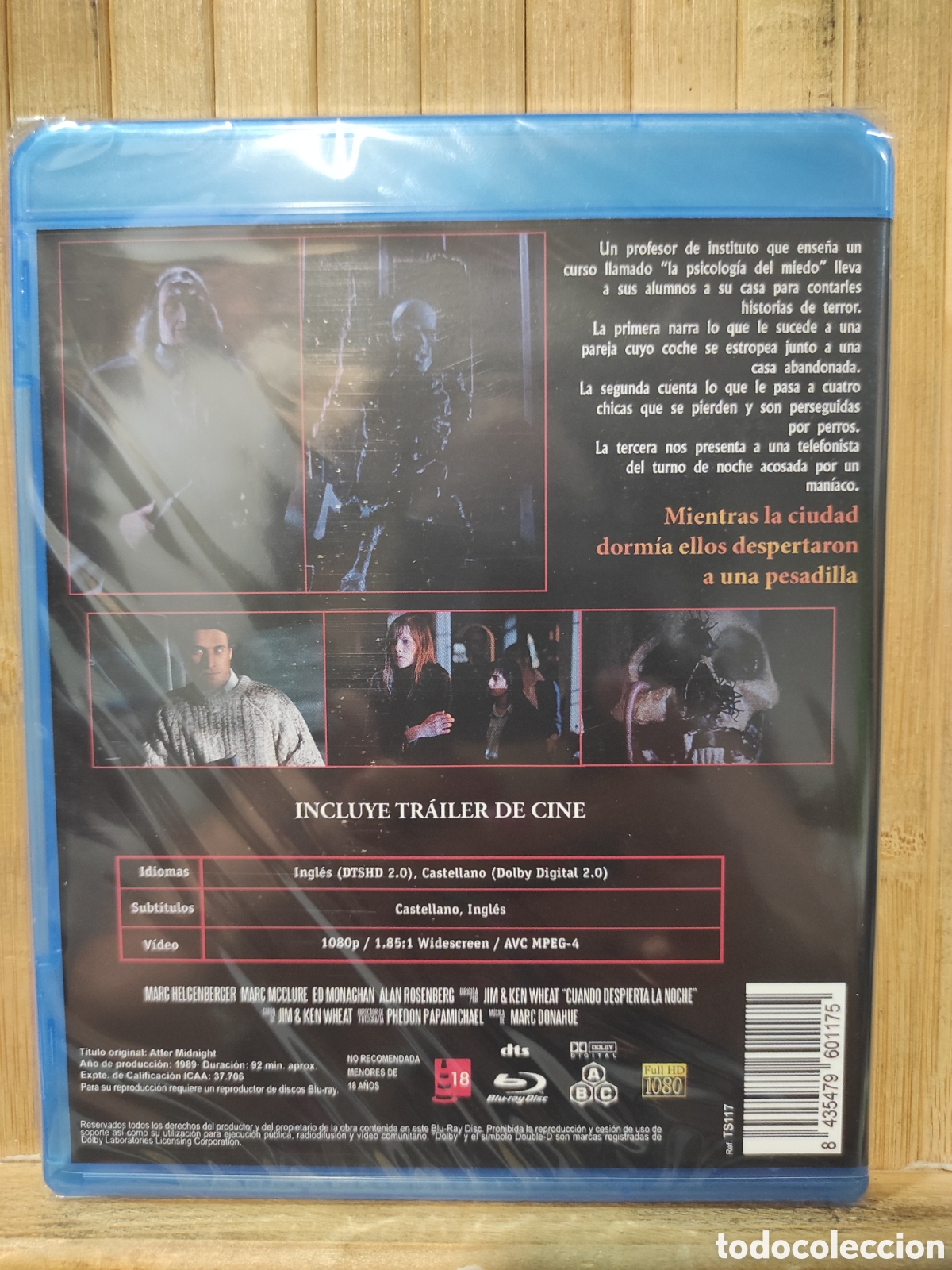 Cine: CUANDO DESPIERTA LA NOCHE - BLU-RAY PRECINTADO - Foto 2