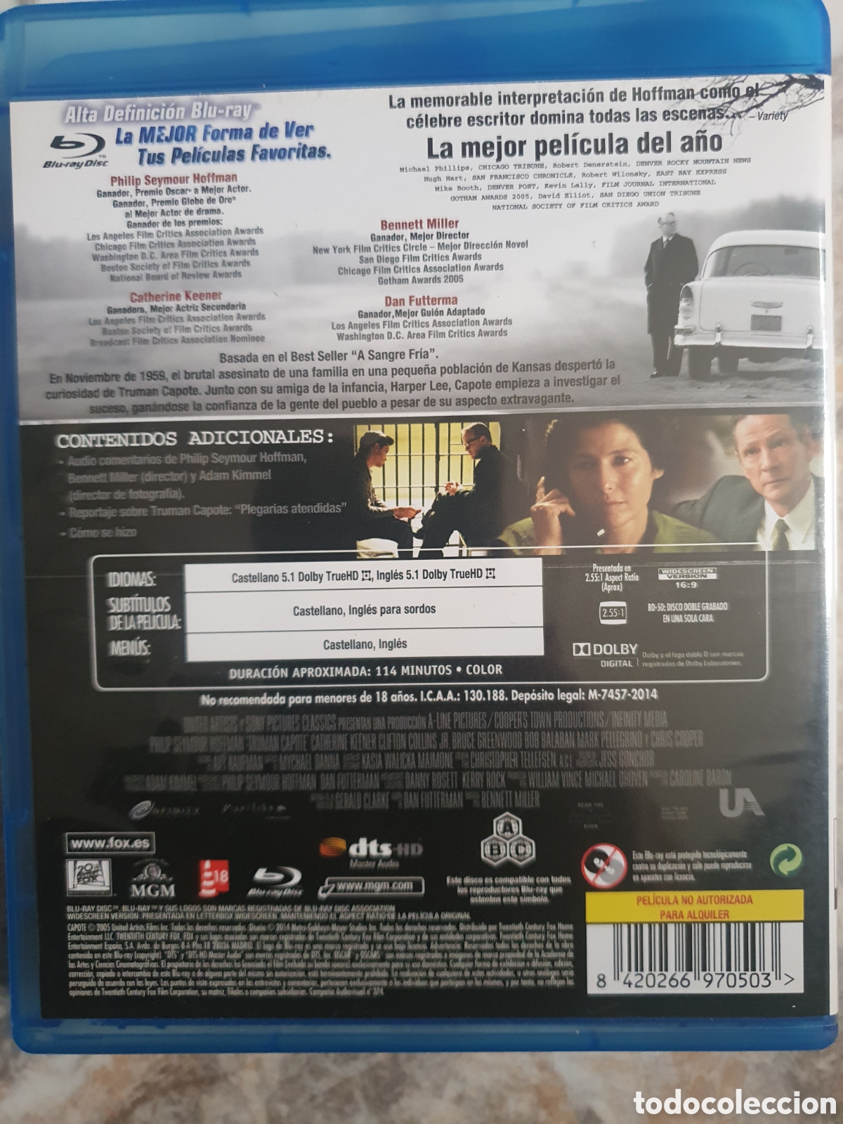 Cine: Truman Capote blu-ray - Foto 3