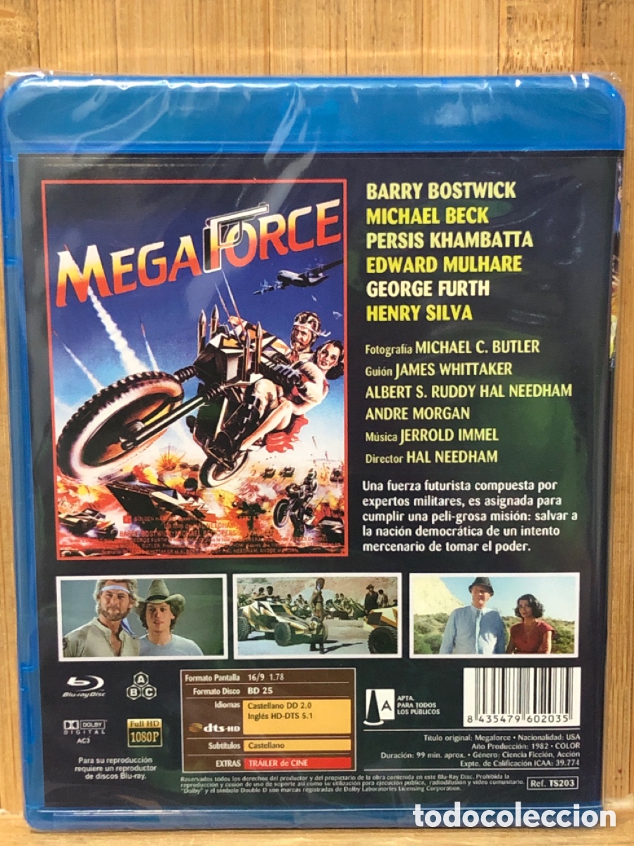Cine: Megaforce BLURAY - Precintado - - Foto 2