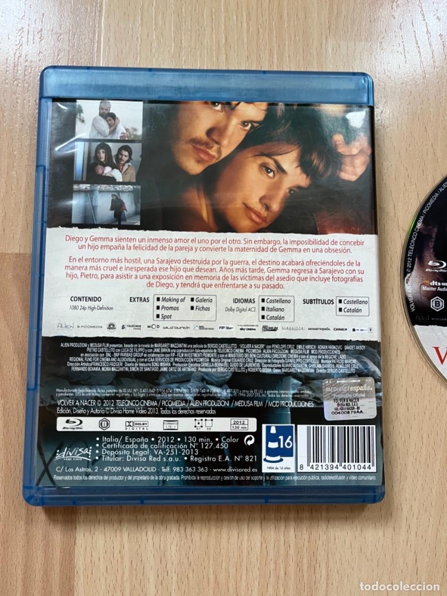 Cine: VOLVER A NACER. - BLURAY - Foto 2