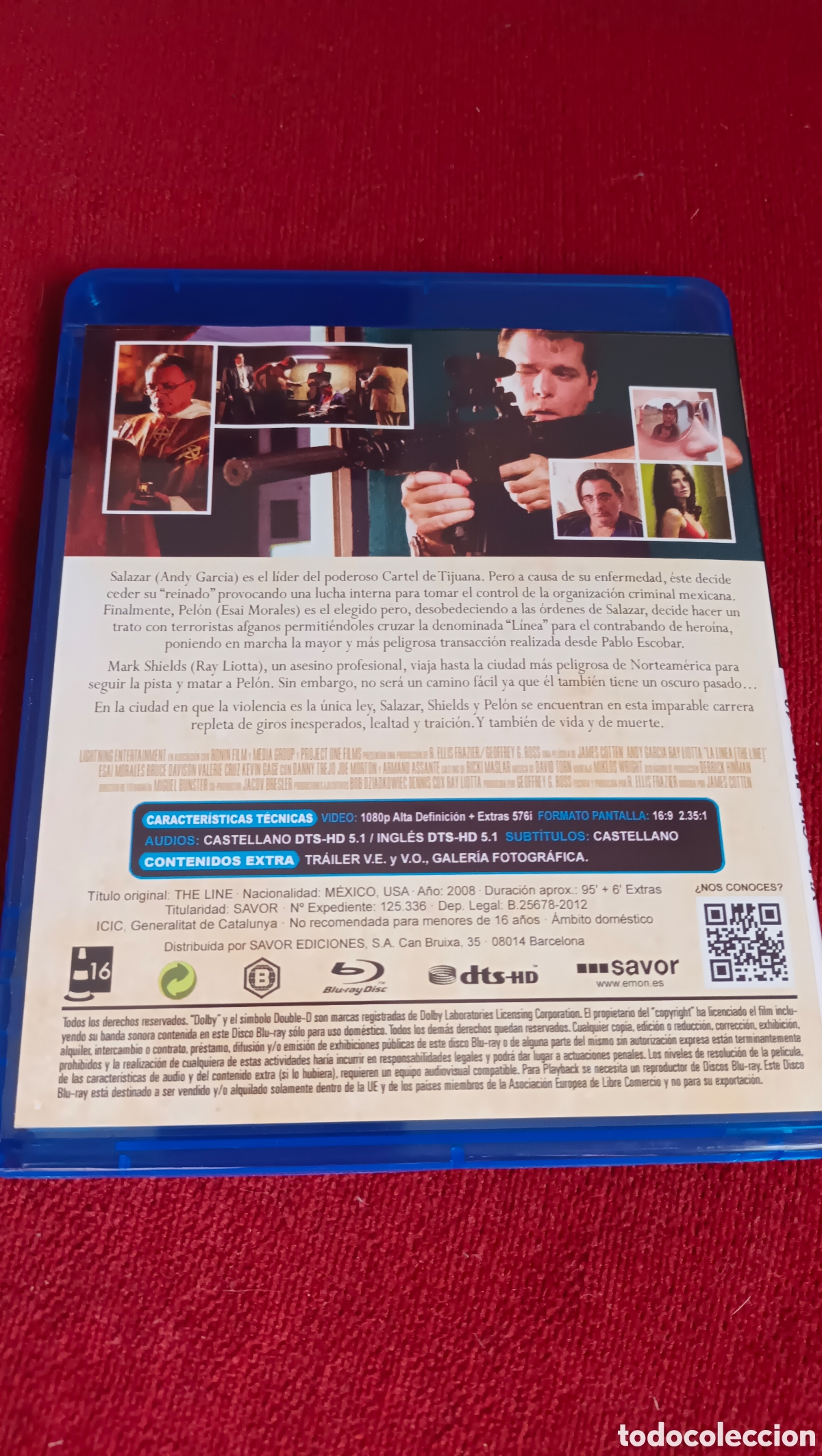 Cine: Blu-ray - La l&iacute;nea (The Line). - Foto 2