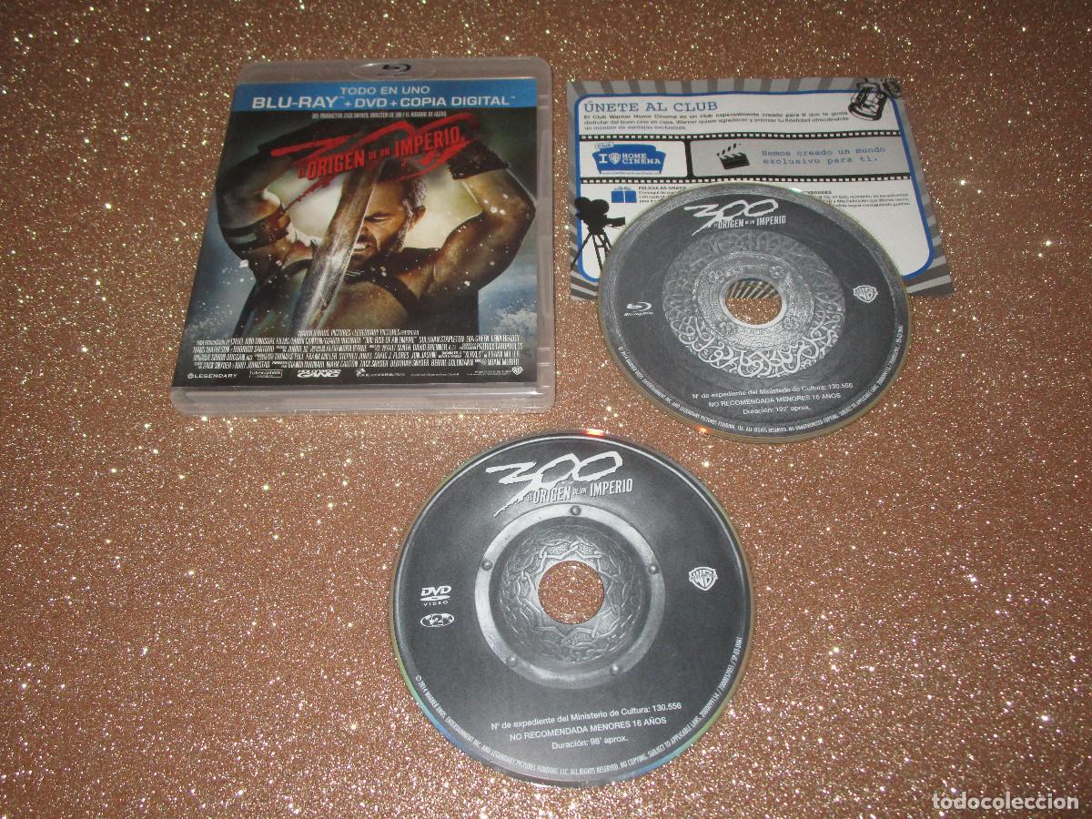 Cinema: 300 ( EL ORIGEN DE UN IMPERIO ) - BLU-RAY + DVD - WARNER BROS