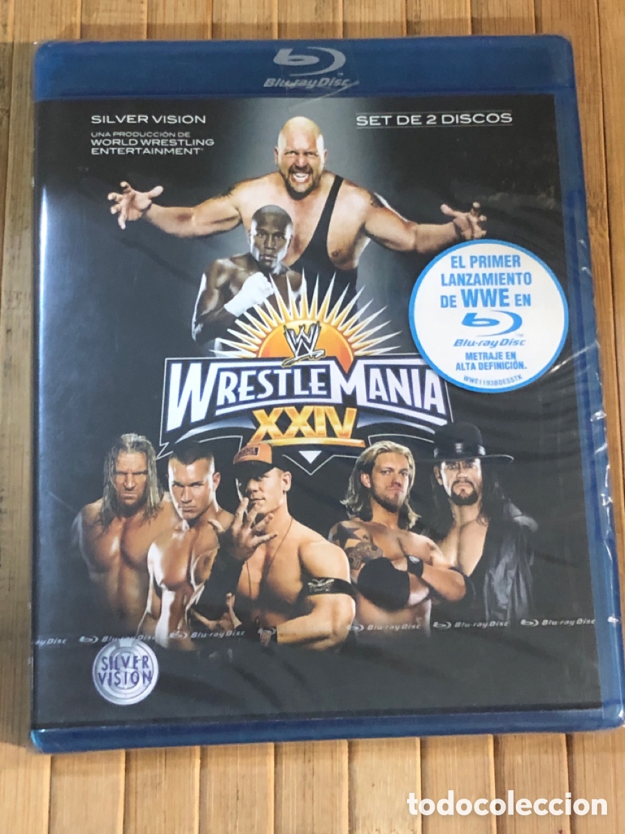 Cine: WRESTLEMANIA XXIV BLURAY - Precintado -