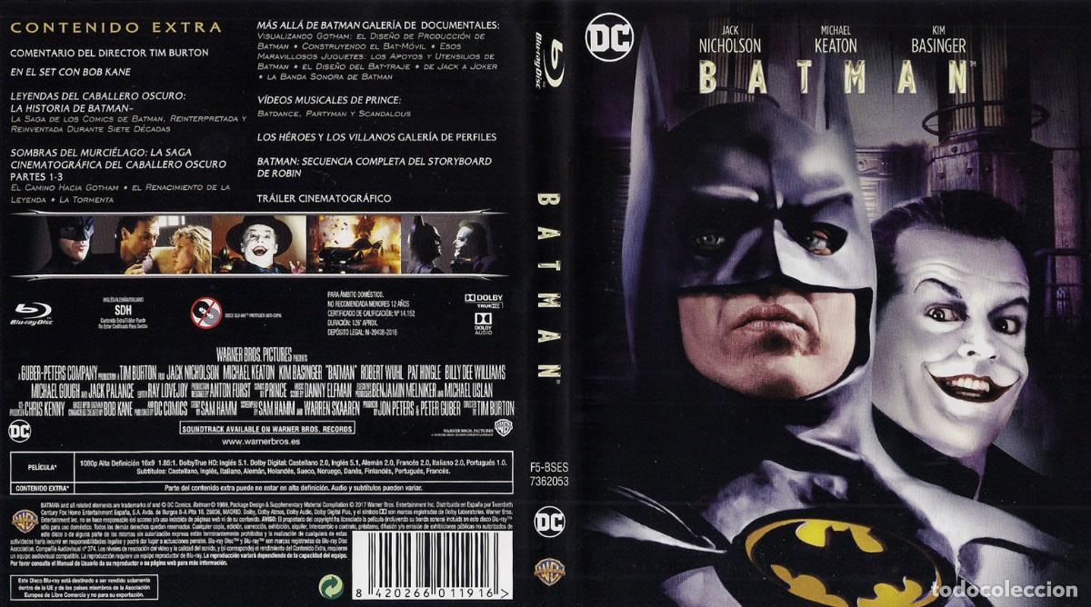 batman - tim burton - Acheter Films de cinéma Blu-Ray Disc sur todocoleccion