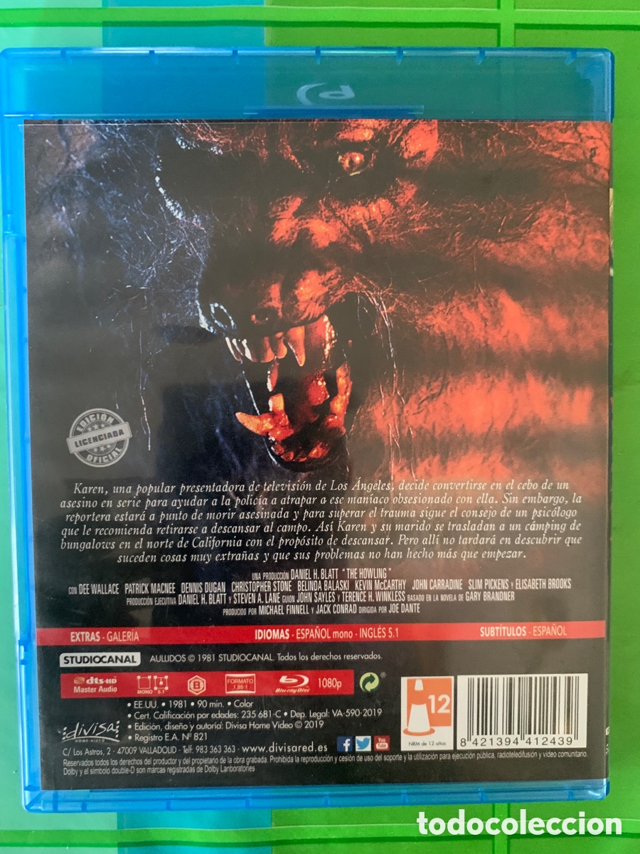 Cine: Aullidos - BLURAY - Foto 2