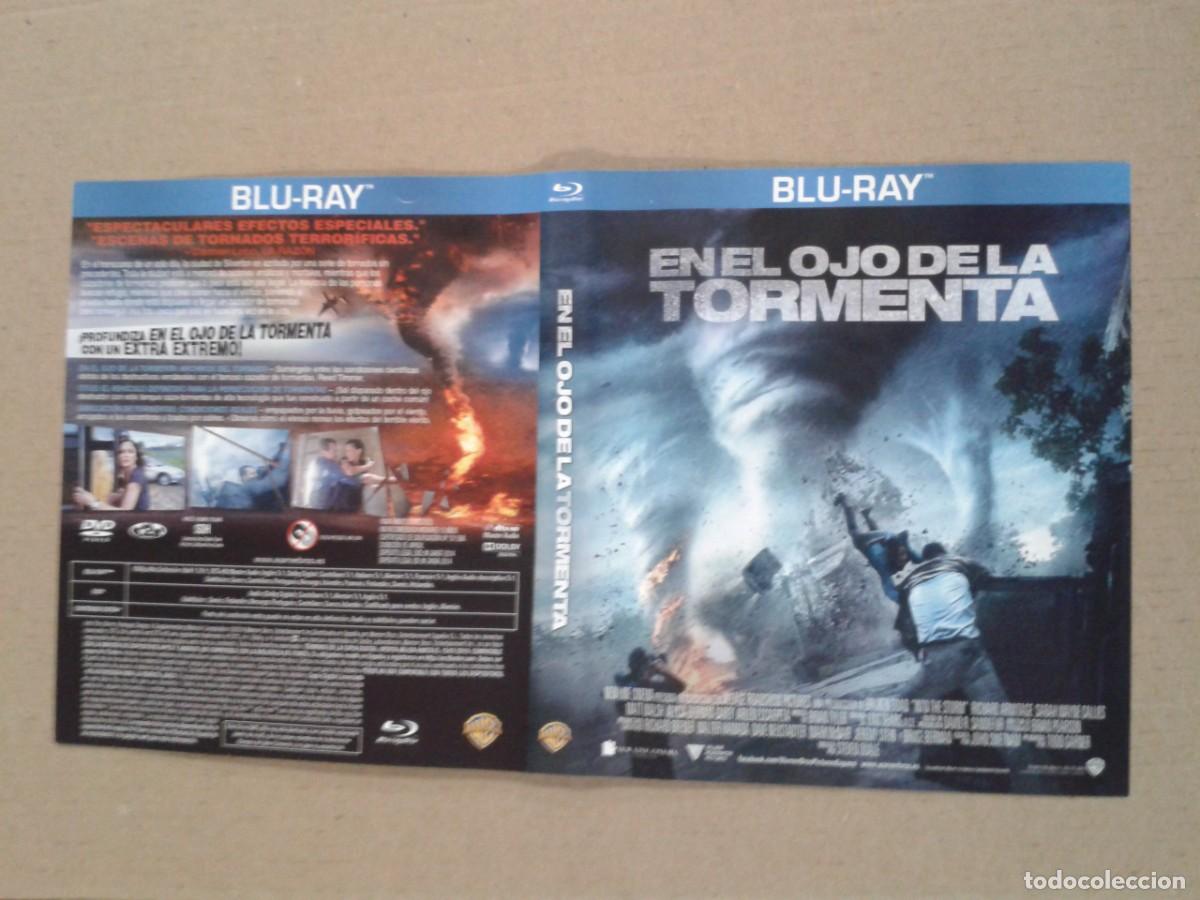 Cine: CARATULA. EN EL OJO DE LA TORMENTA. BLU RAY ** - Foto 1