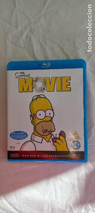 Cine: THE SIMPSONS. MOVIE. BLU-RAY. BLURAY DISC.