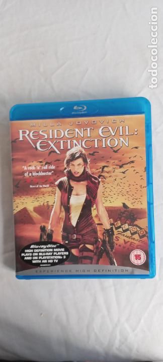 Cine: RESIDENT EVIL EXTINCTION. BLU RAY. AUDIO EN INGL&Eacute;S... VER FOTOS.