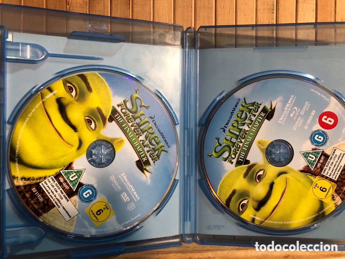 Cine: SHREK EL CAPITULO FINAL BLURAY + DVD SEMINUEVO - Foto 3