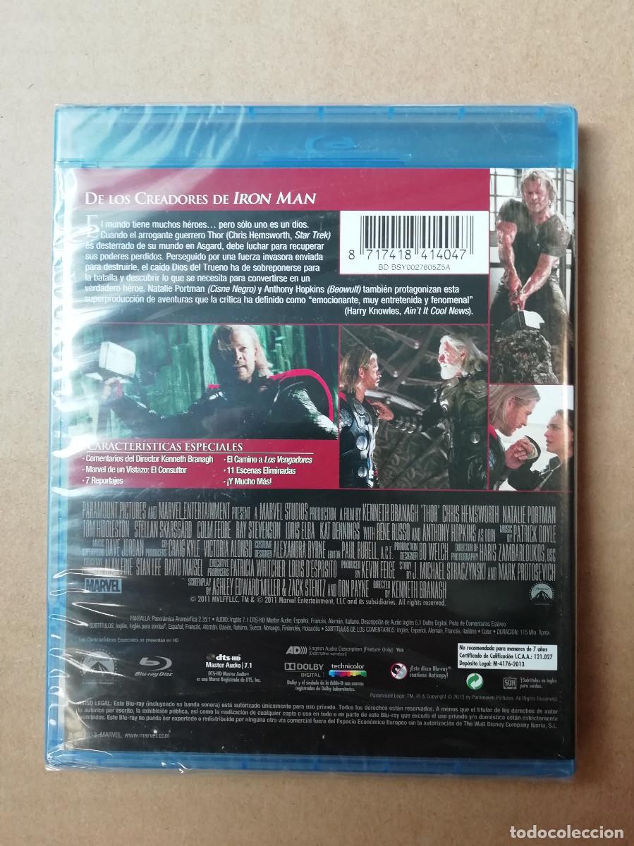 Cine: Thor - Blu Ray - Nuevo y precintado - Foto 2