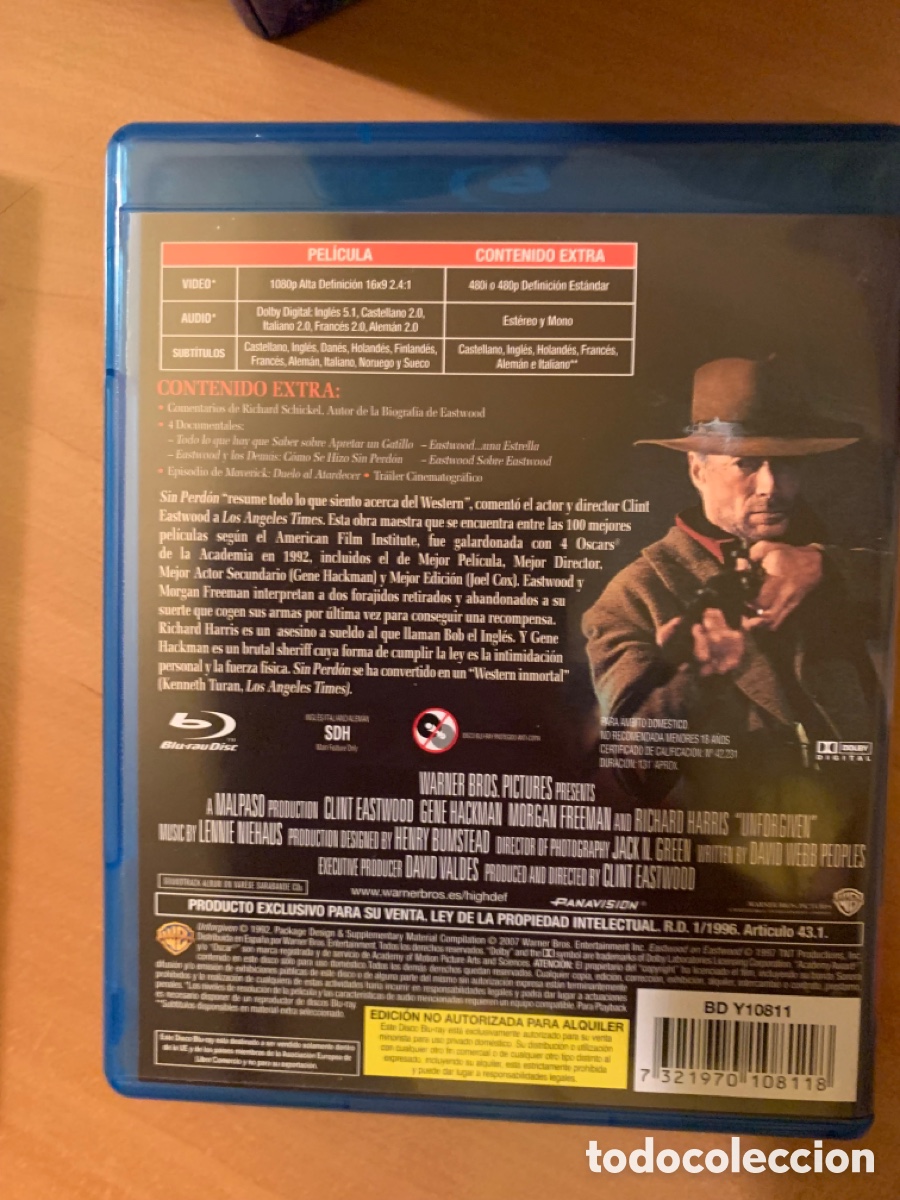 Cine: Sin perdon bluray blu-ray - Foto 2