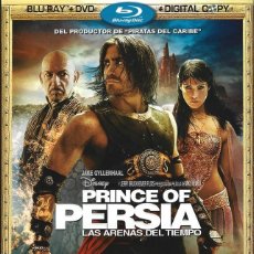 Cine: PRINCE OF PERSIA LAS ARENAS DEL TIEMPO ( BLURAY + DVD + DIGITAL COPY)