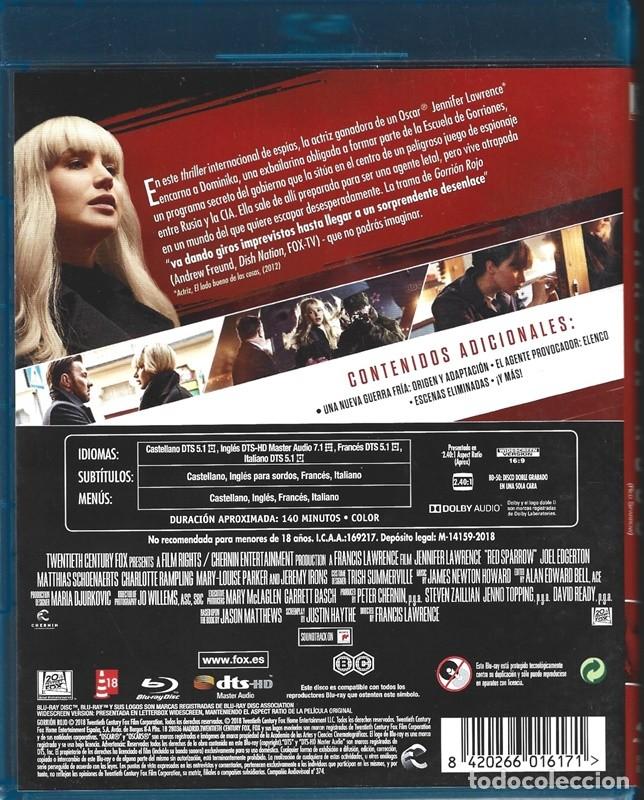 Cine: GORRI&Oacute;N ROJO (BLURAY) - Foto 2