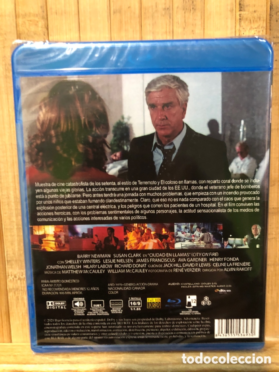 Cine: Ciudad en llamas BLU-RAY - Precintado - - Foto 2