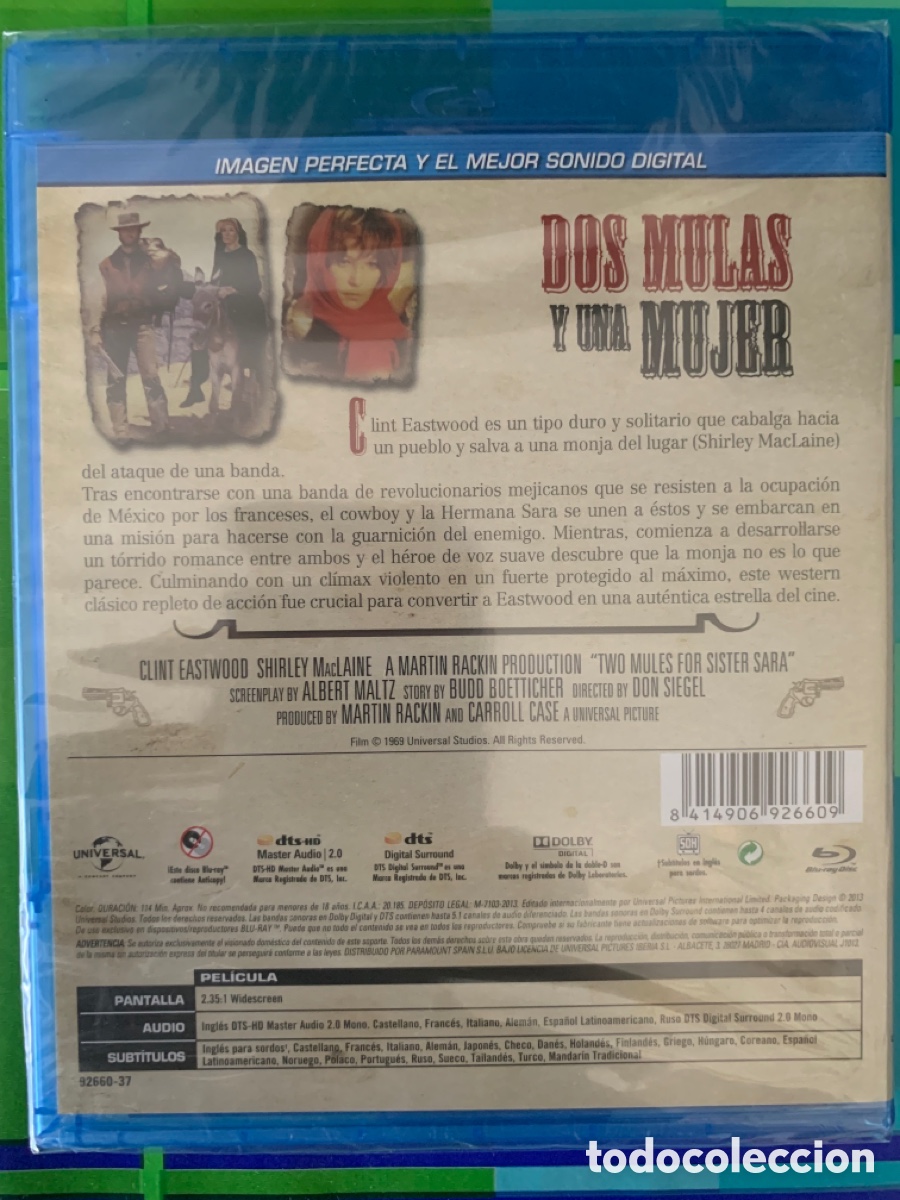 Cine: Dos mulas y una mujer - Foto 2