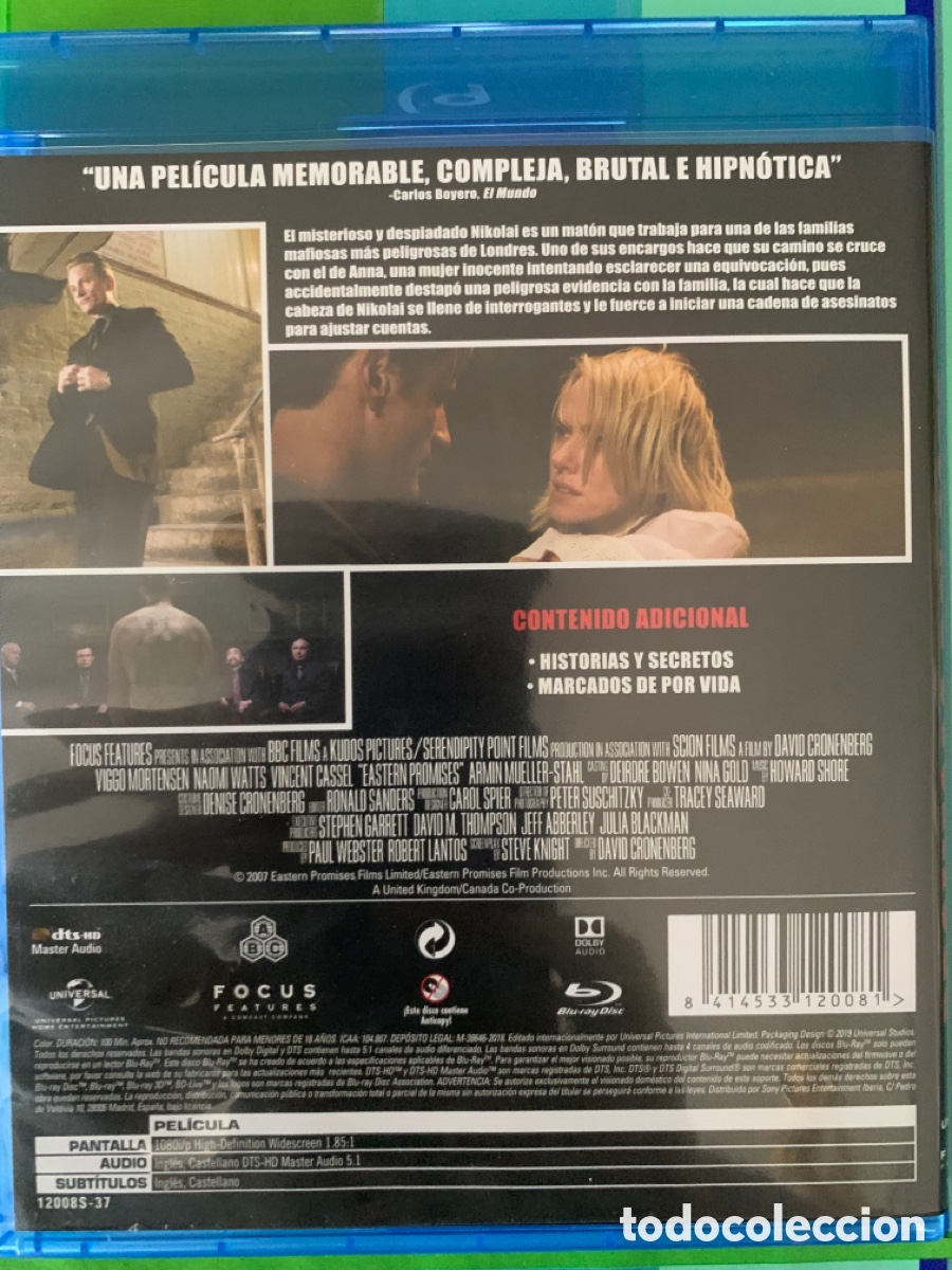Cine: Promesas del Este (David Cronenberg, 2007) - Foto 2